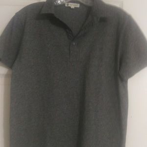 Men's Smash Gray Polo style shirt Size Medium